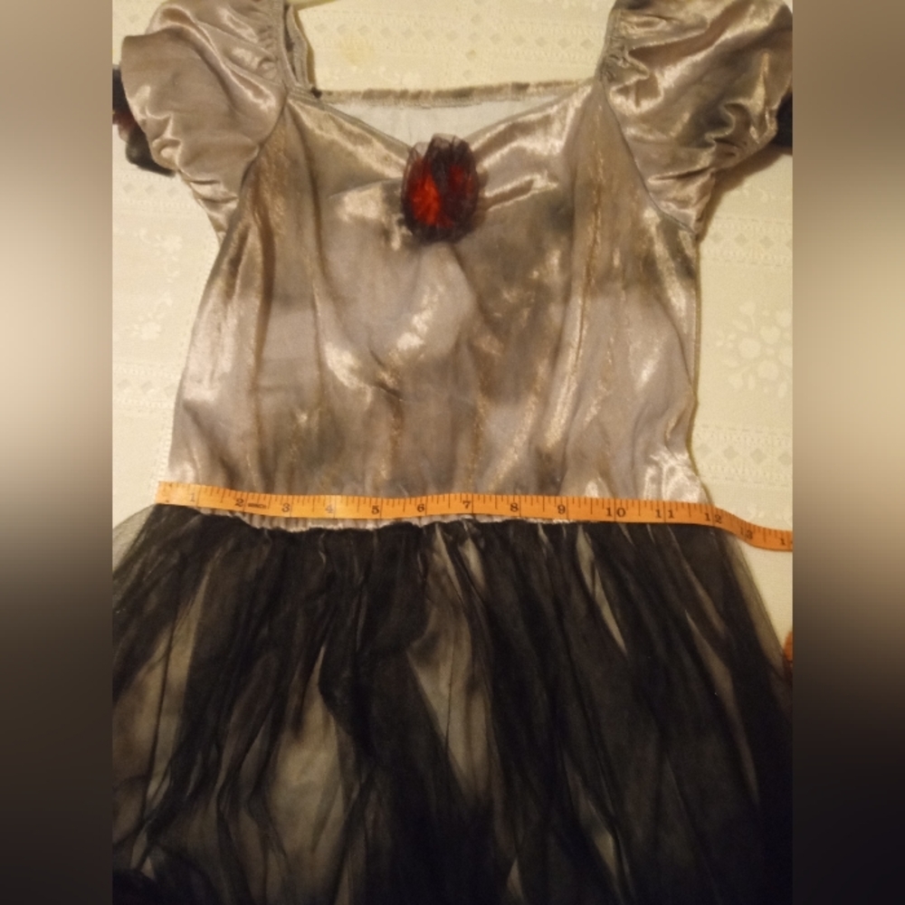 🆕 Girls Prom Corpse Costume, Girls M 8-10 - Rubie's Costume Co., NWOT - Picture 12 of 15